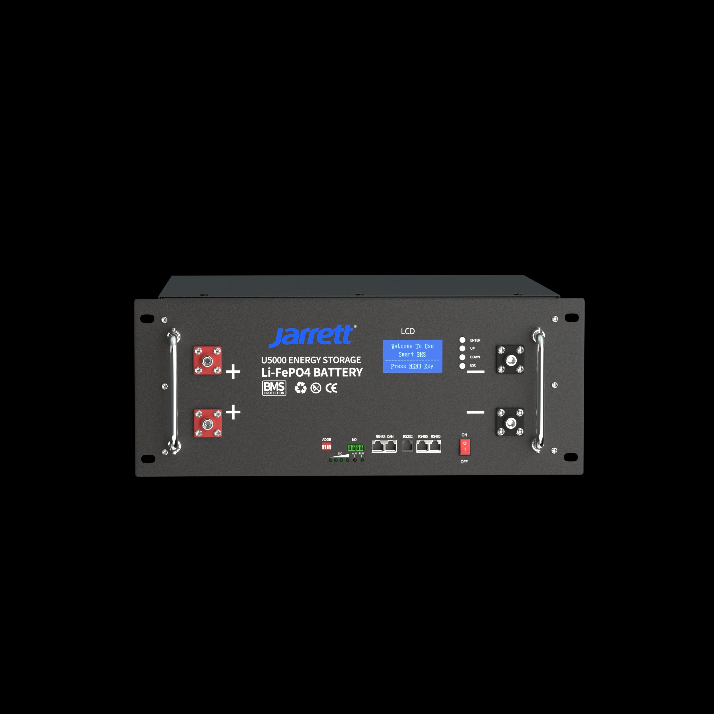 Jarrett Jelco Rack Type Lithium Battery Stability Strong Lithium Battery Solar System details Picture