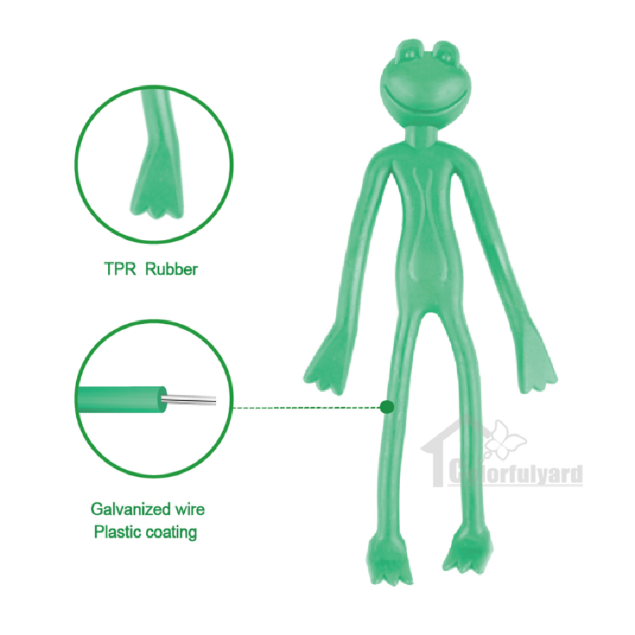 园艺扎带/植物软扎线/青蛙软扎带/卡通扎绳/包塑扎线/TWIST TIE详情4