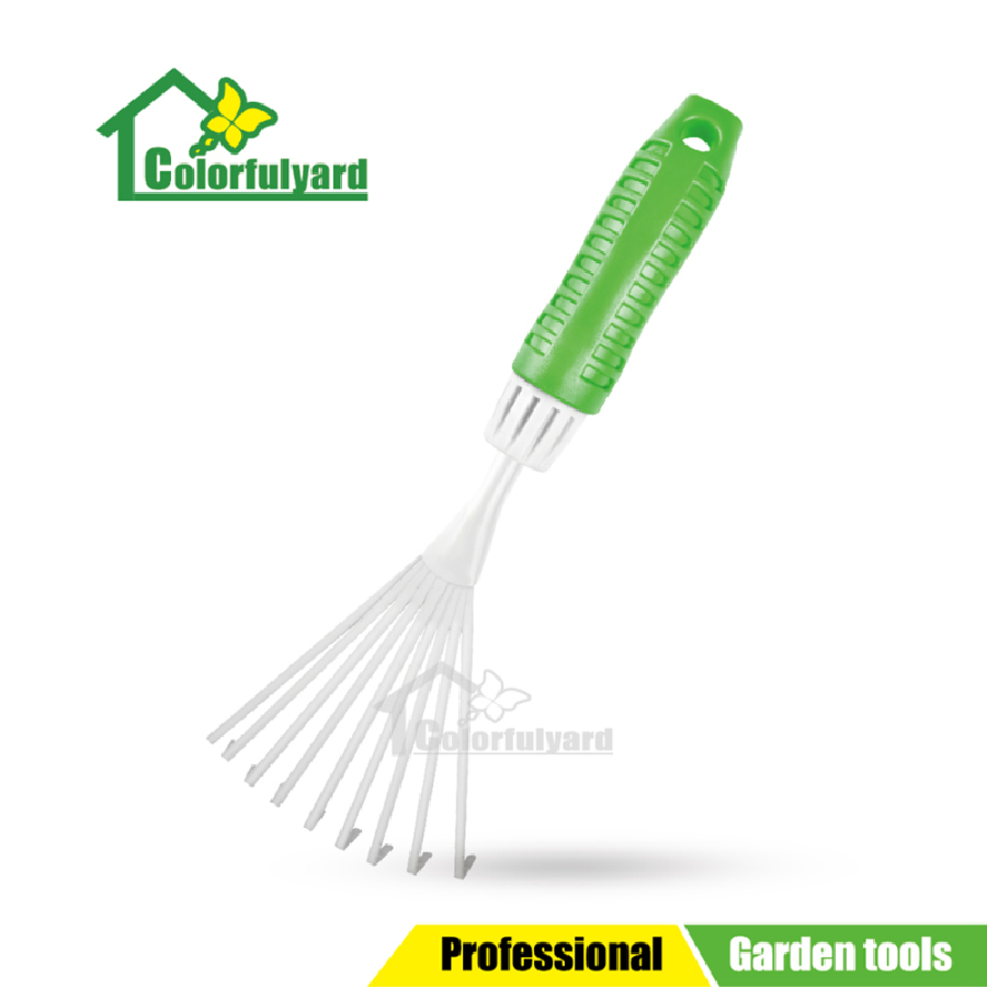 枯叶草耙/落叶耙/杂草耙/花园铲/锄头/草耙/三叉耙/GARDEN TOOLS