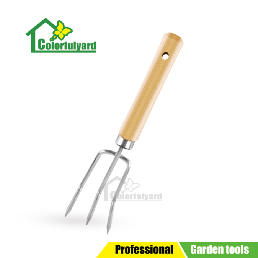 园林三叉铲/不锈钢花园铲/锄头/花铲/起苗铲/移植铲/GARDEN TOOLS