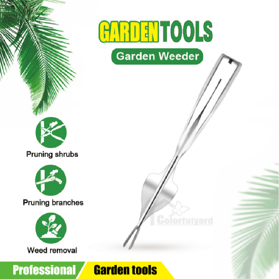 不锈钢挖根器/起苗器/挖苗器/锄头/耙子/三叉铲/GARDEN TOOLS详情2