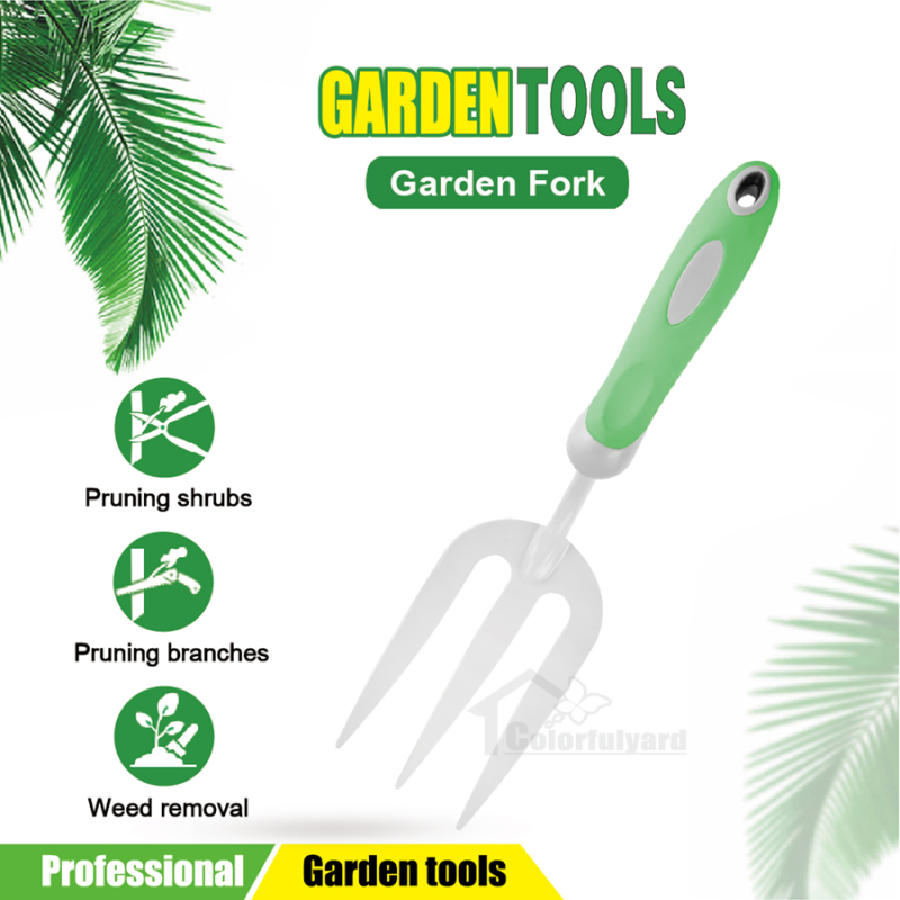 园林三叉铲/铲土耙/ 除草铲/草耙/松土耙/园林铲/GARDEN    TOOLS详情2