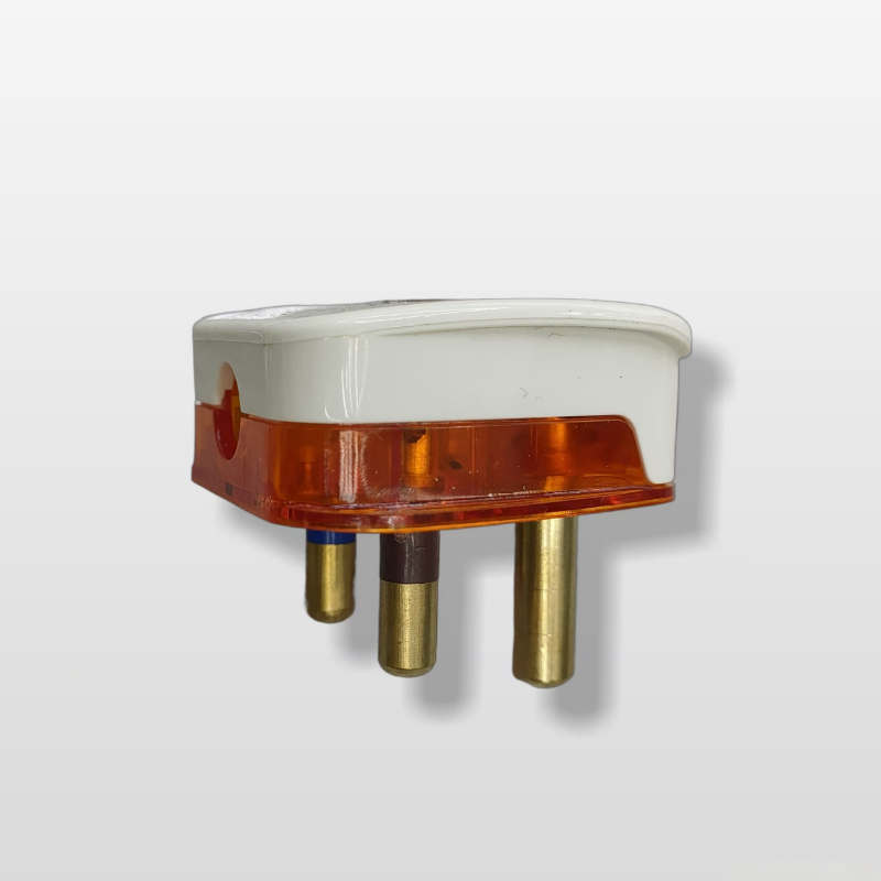 American-style orange and white plugs with indicator lights for electrical products Item Picture