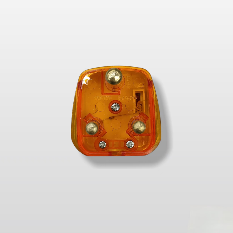 American-style orange and white plugs with indicator lights for electrical products Specification image