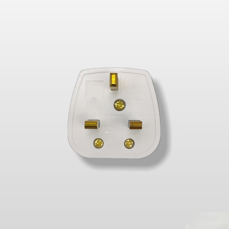 British bakelite all-copper pure white plug for electrical products details Picture