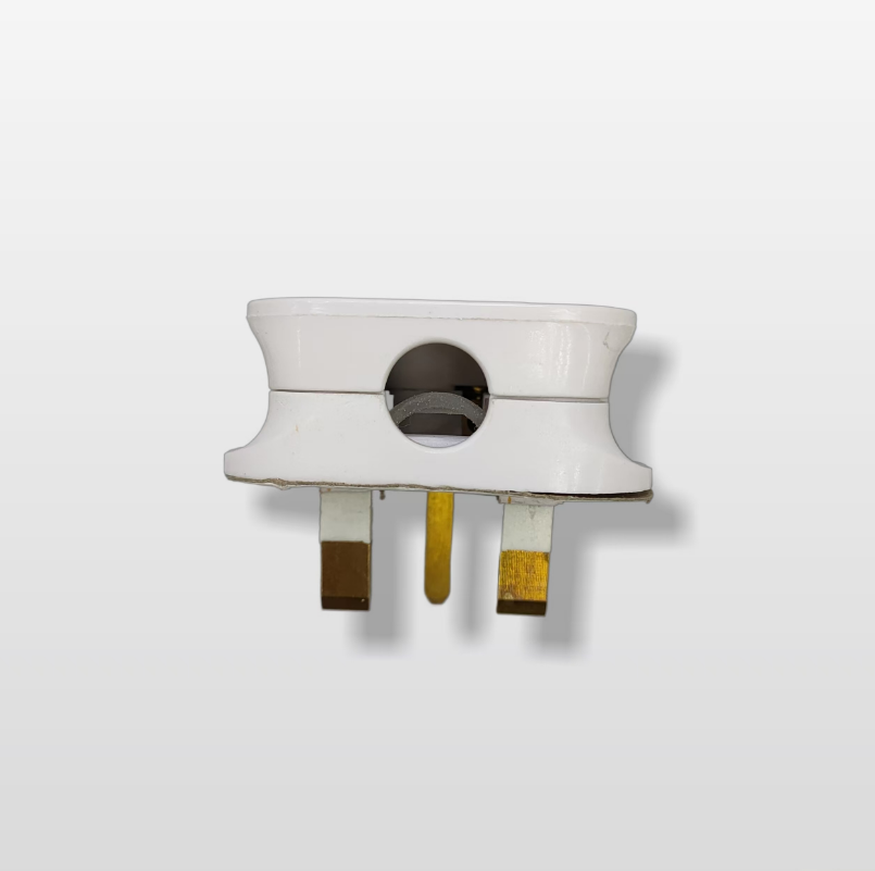 British bakelite all-copper pure white plug for electrical products Specification image