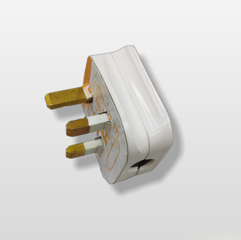 British bakelite all-copper pure white plug for electrical products Item Picture