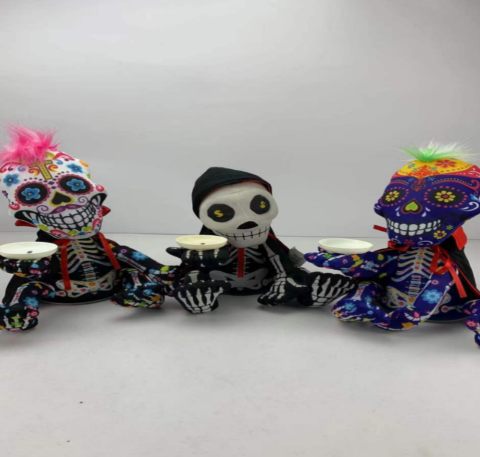 Halloween series: Money-controlled little ghost swaying, singing, glowing, and coin-operated electronic toys