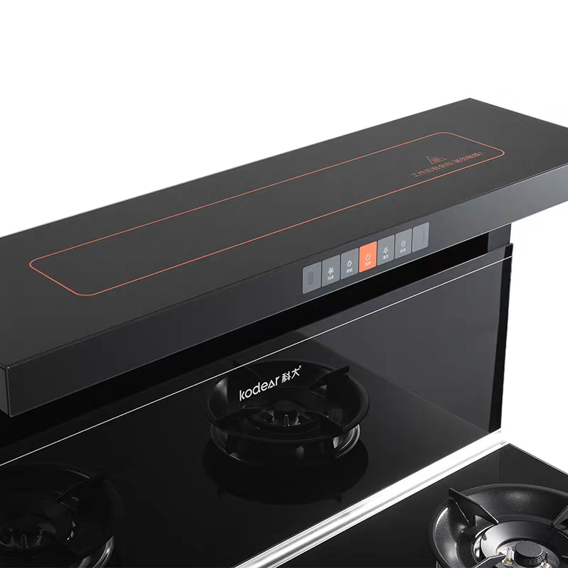KODEAR/ Keda AE02 integrated cooktop, cleaning cabinet, side-suction bottom exhaust range hood, gas stove and all-in-one cooktop Specification image