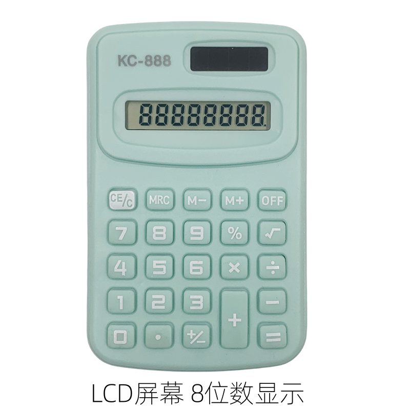 便携式迷你计算器 手掌计算器学生学习计算器卡通计算器跨境热销详情12