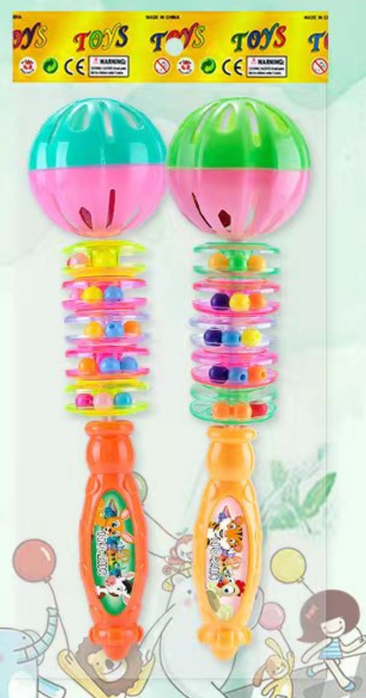 2108摇摆铃铛，1岁两岁开心玩具，有力意宝宝成长，有利于开阔大脑，