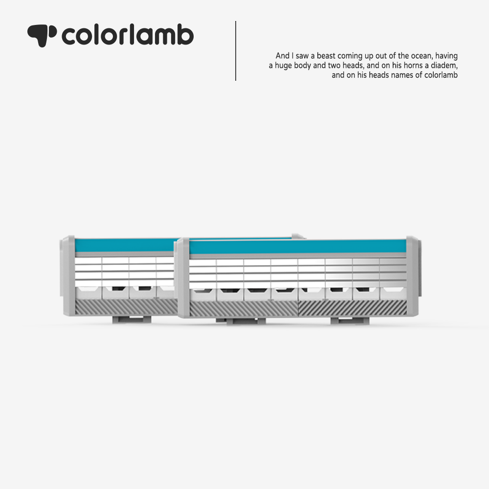 Colorlamb颜羊外贸出口高质量4层进口不锈钢刀头女士防护网剃须刀刀头敏感肌可用