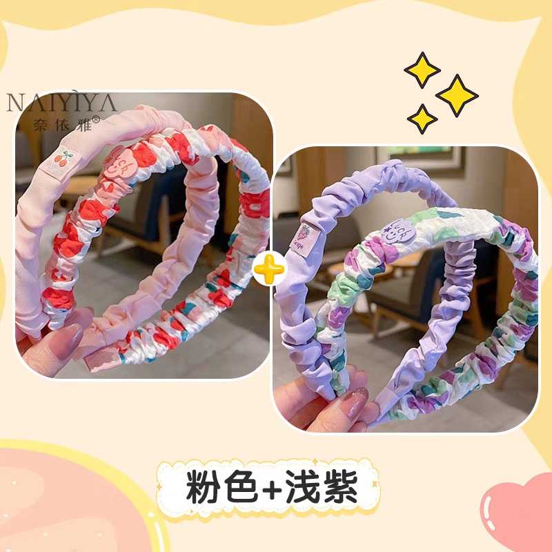 2024 New Children's hair band for Girls, no headband for girls to go to school, girls' hair tie, girls' hair clip, cute for girls in summer detail image 3