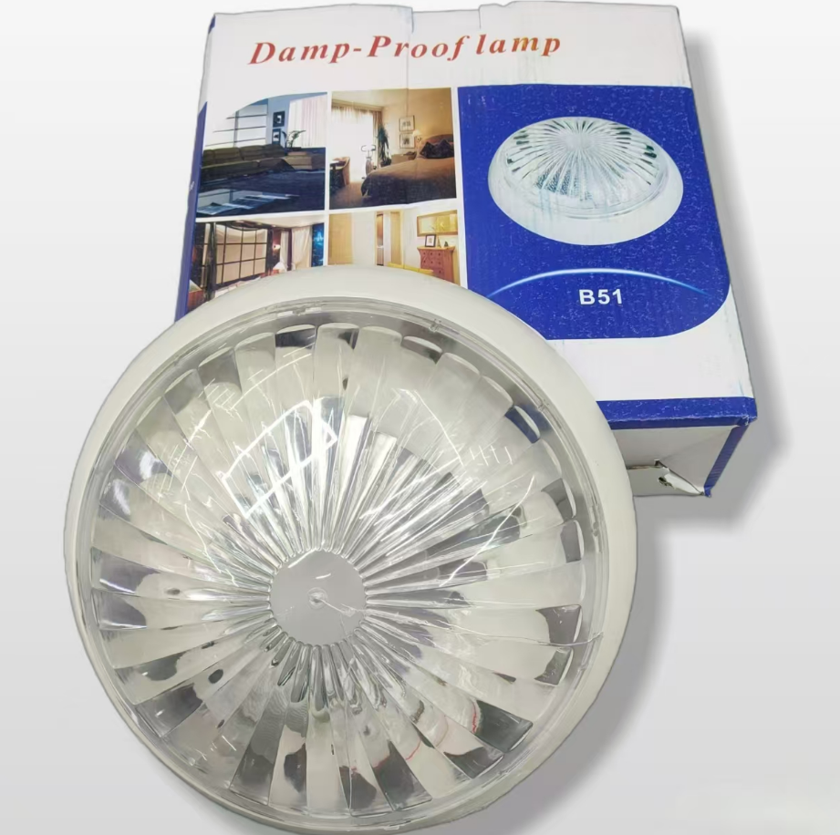 电工产品防潮灯多种图案，塑料材质和玻璃材质