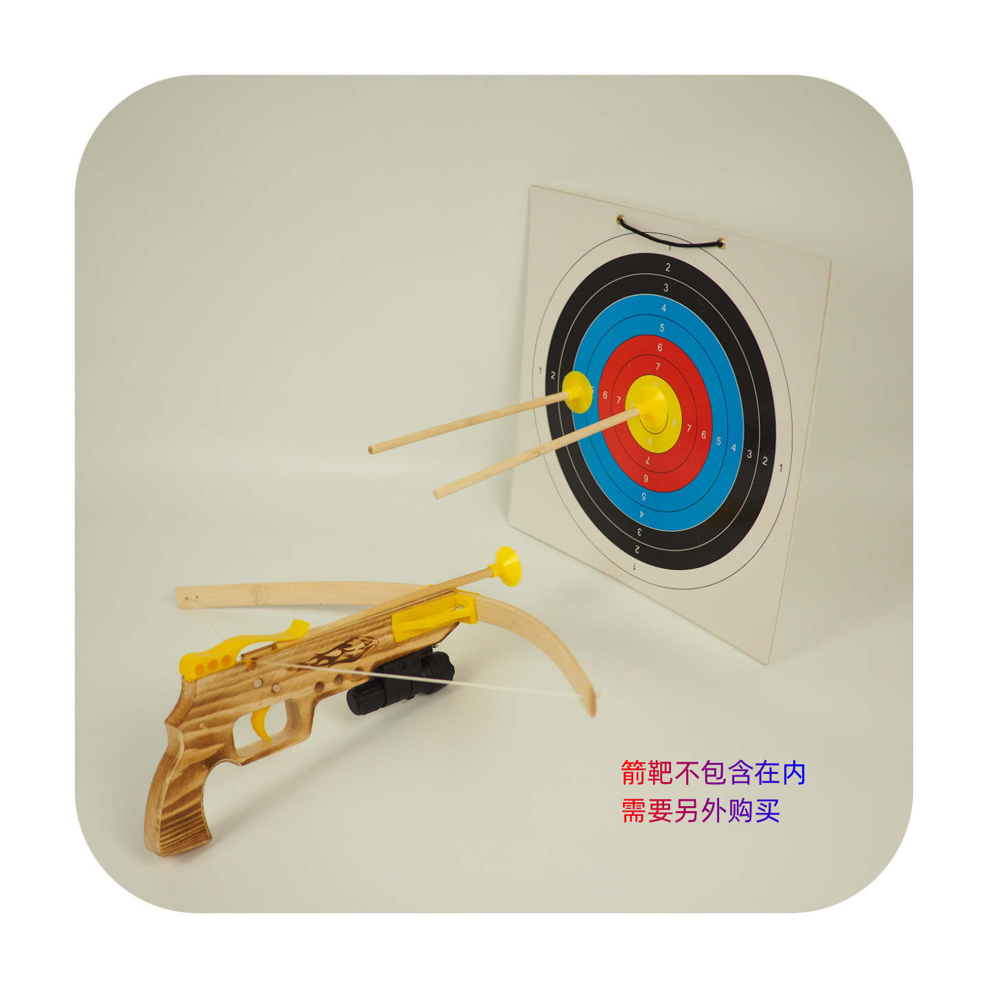 Children's toy crossbows with infrared bows, crossbowmen, toy guns, toy crossbows, bamboo and wooden crossbows, toy crossbows, non-destructive pic 7