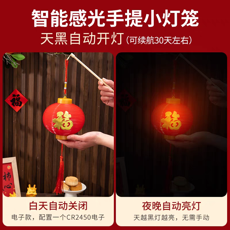 小灯笼挂饰塑料结婚婚庆户外装饰产品图