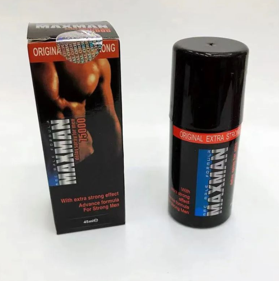 MAXMAN45ml 全英文男性延时喷剂