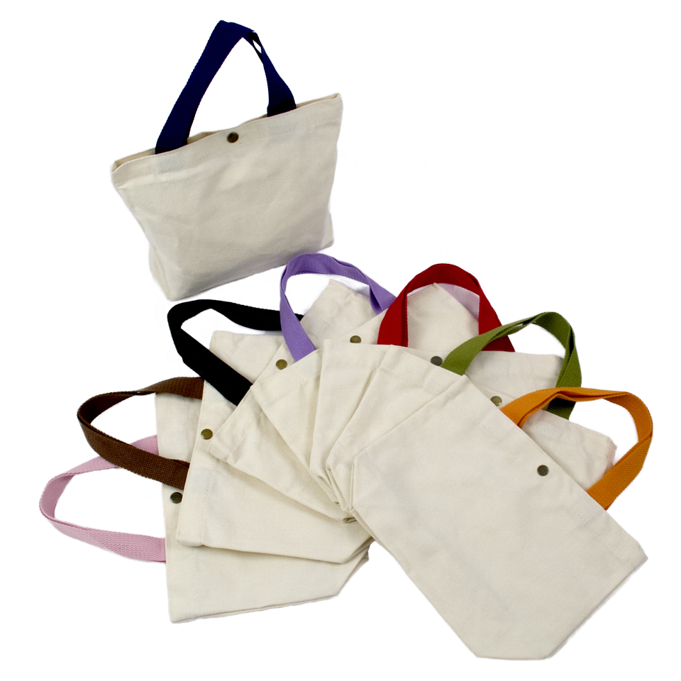 帆布袋/白色帆布袋/帆布袋文艺/布袋/外卖袋白底实物图