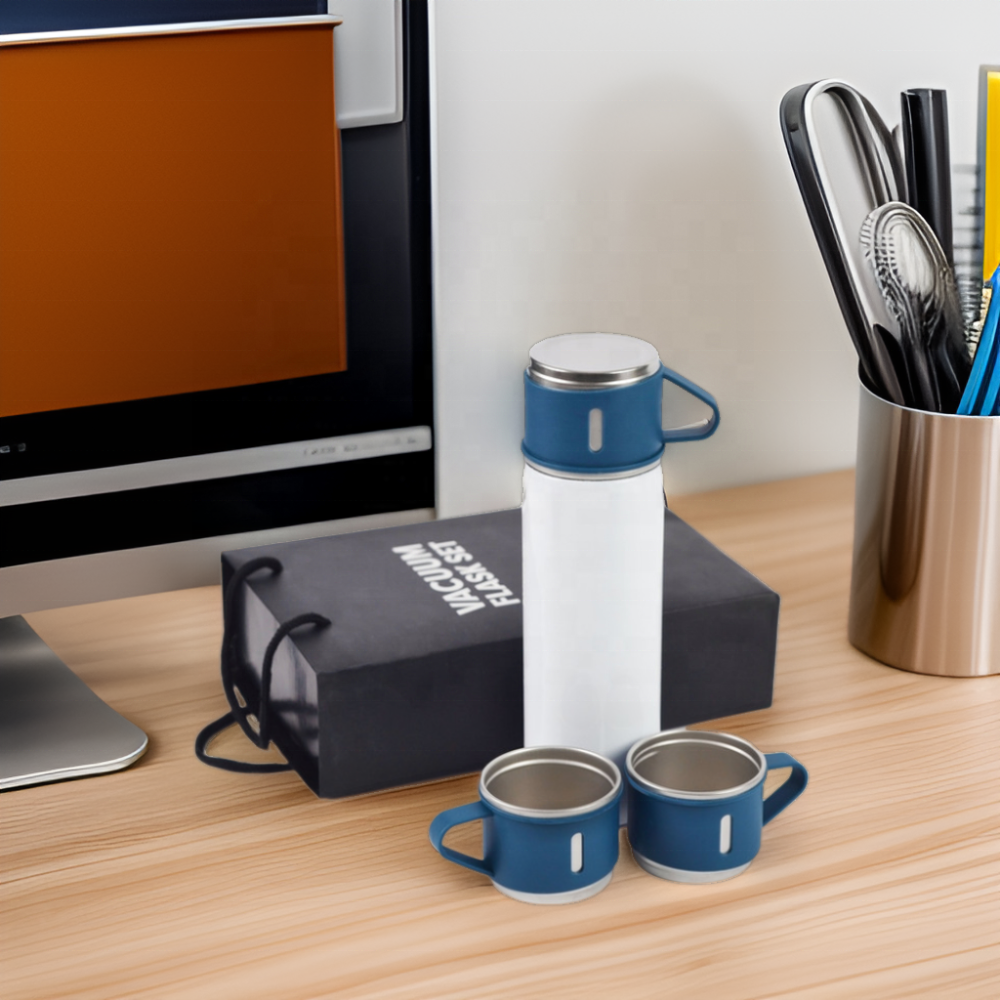 Holiday gifts, business event souvenirs, thermos cup sets, customized logo souvenirs