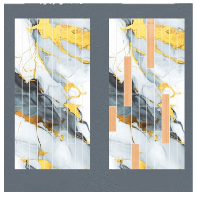 马赛克自粘墙纸金属质感客厅办公室卫生间贴纸防水墙贴瓷砖贴