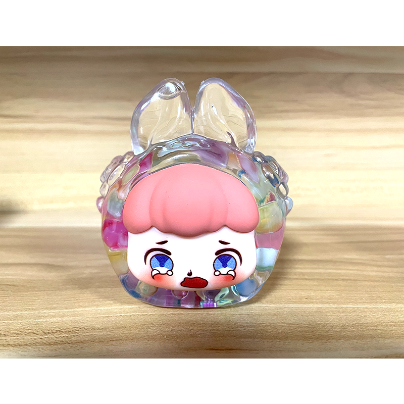 Zhehui Handicrafts Douyin Bestsellers, Dreamy Rabbit Flowing Sand ornaments, dried flowers in oil ornaments, blind boxes and blind bags, diy gifts and presents Item Picture