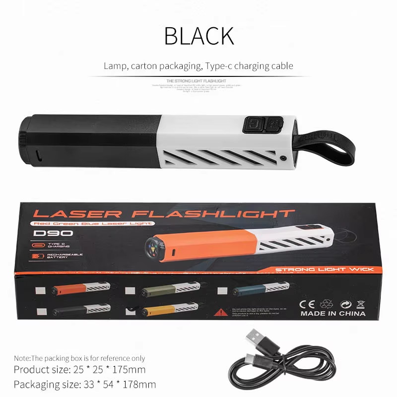 KINSACH Star Source TYPE-C Rechargeable Laser Pen with three lasers Specification image