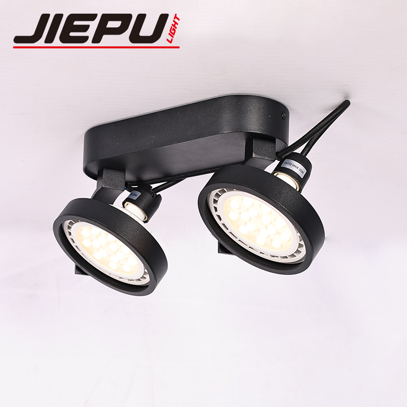 ES111 succión dayflower spotlight 2 cabezas de arena negro/arena blanco Specification image