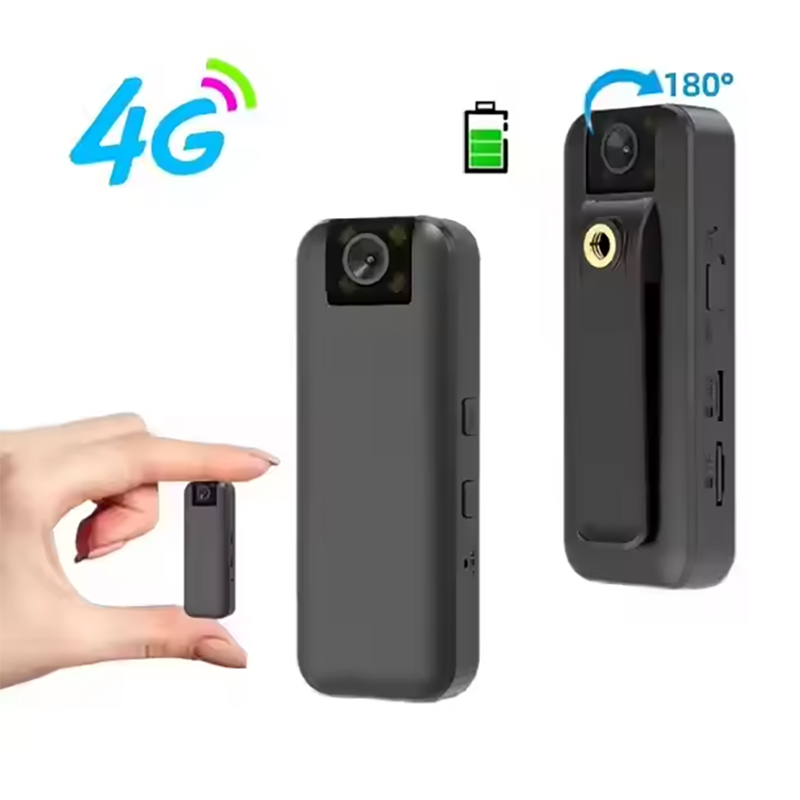 4G随身记录仪摄像头4G Portable Camera Recorder