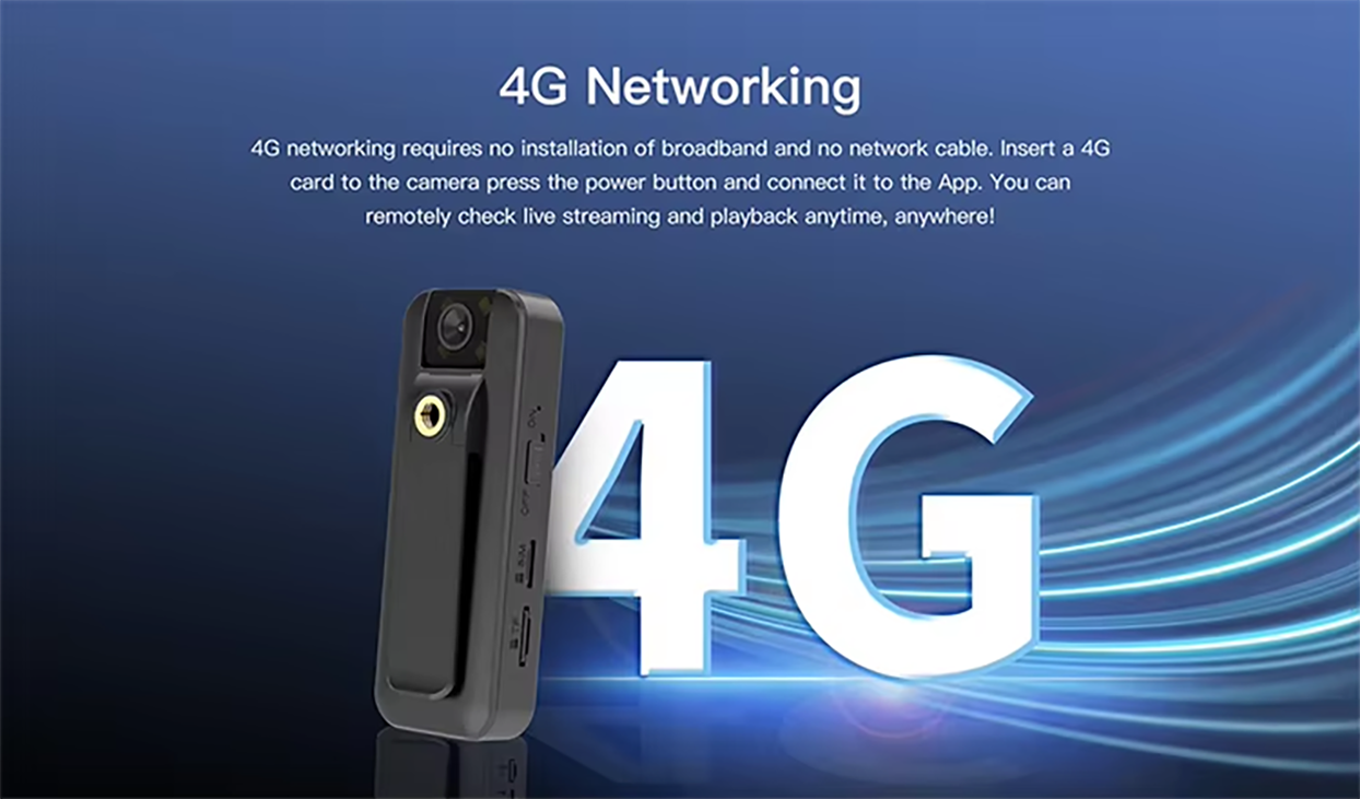 4G随身记录仪摄像头4G Portable Camera Recorder详情14