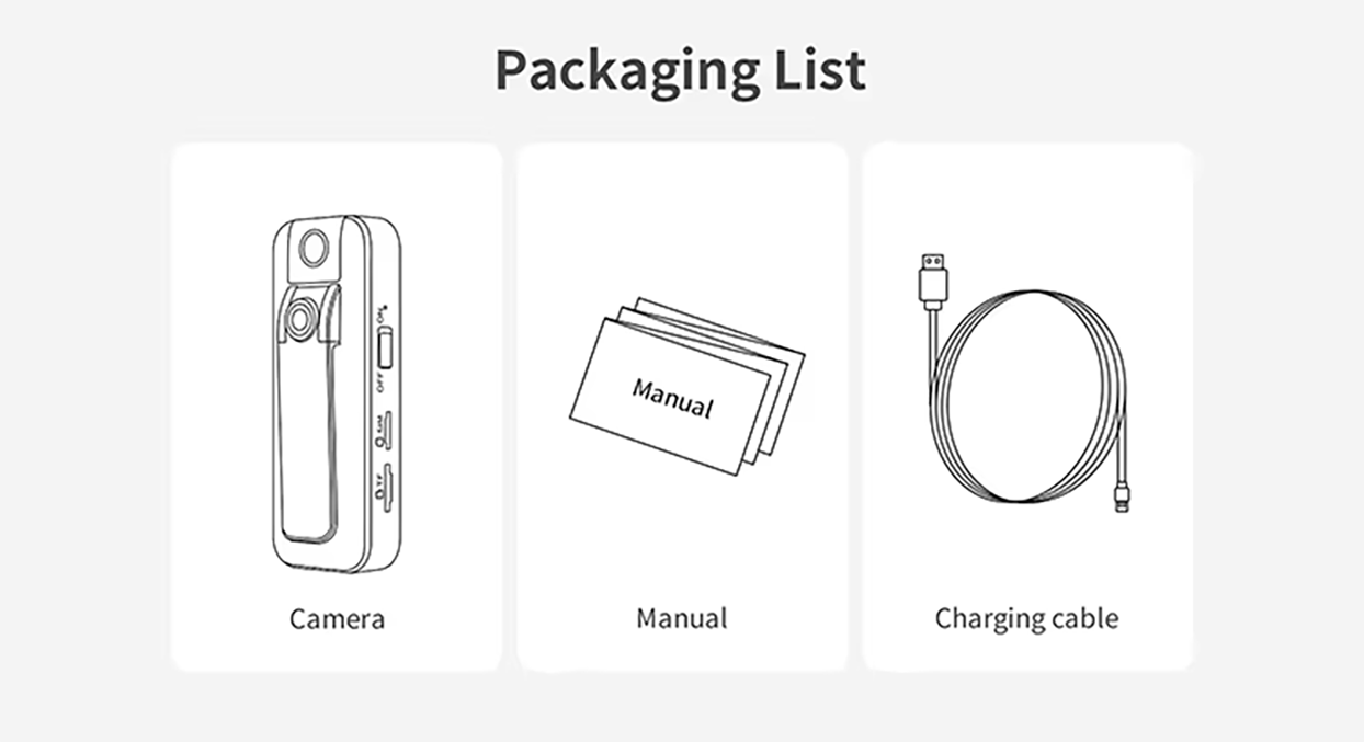 4G随身记录仪摄像头4G Portable Camera Recorder详情2