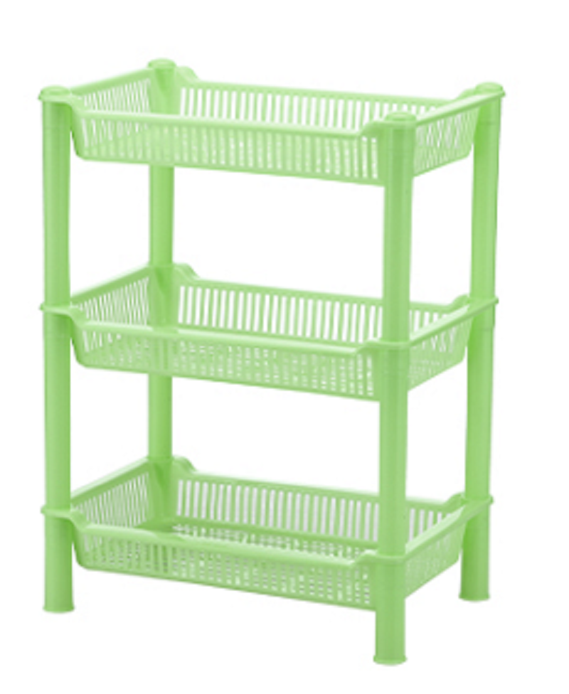 8670化妆品置物架加厚梳妆台护肤品香水收纳盒卫生间台面双层整理架