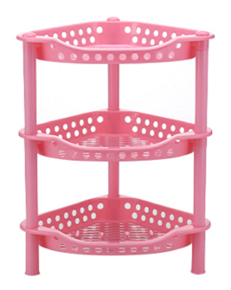 8670浴室置物架加厚梳妆台护肤品香水收纳盒卫生间台面双层整理架