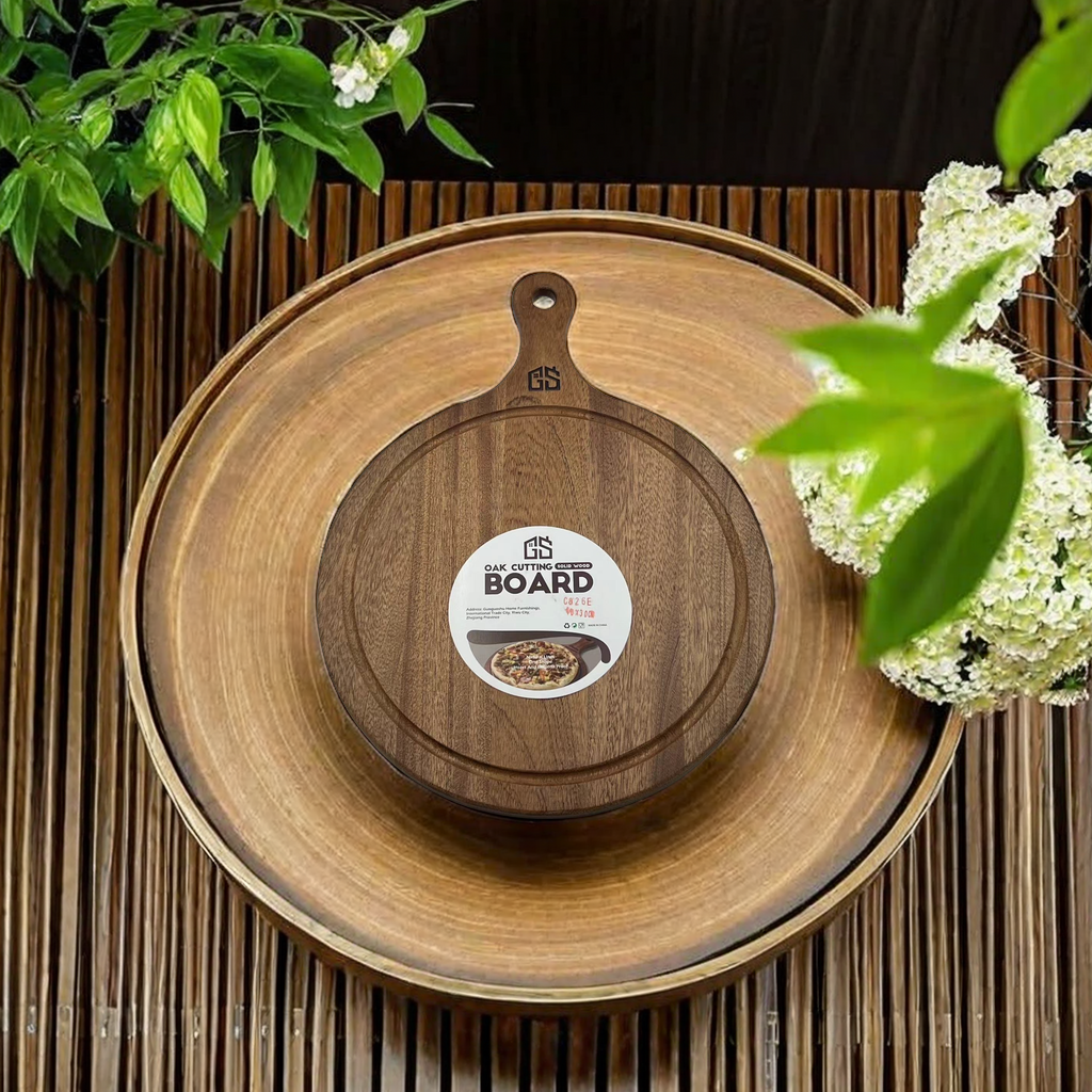 Warming mat Kitchen supplies Cutting board Cutting board Double-sided use Cutting board Wear resistant cutting easy cleaning household necessities 1 Specification drawing