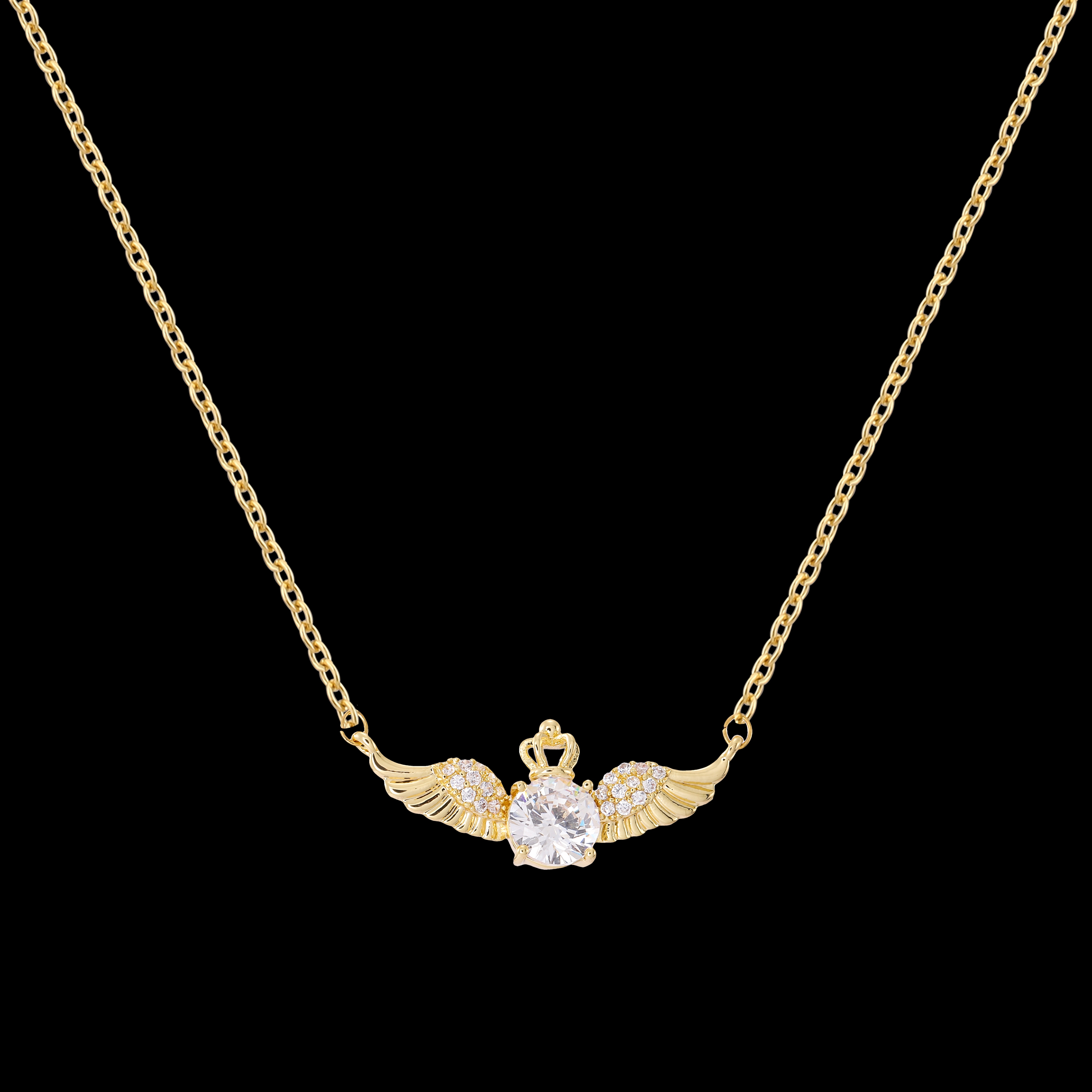 皮绳/吊坠半成品编绳项链/拉丝银项链/幸运草/饰品女短款时尚产品图