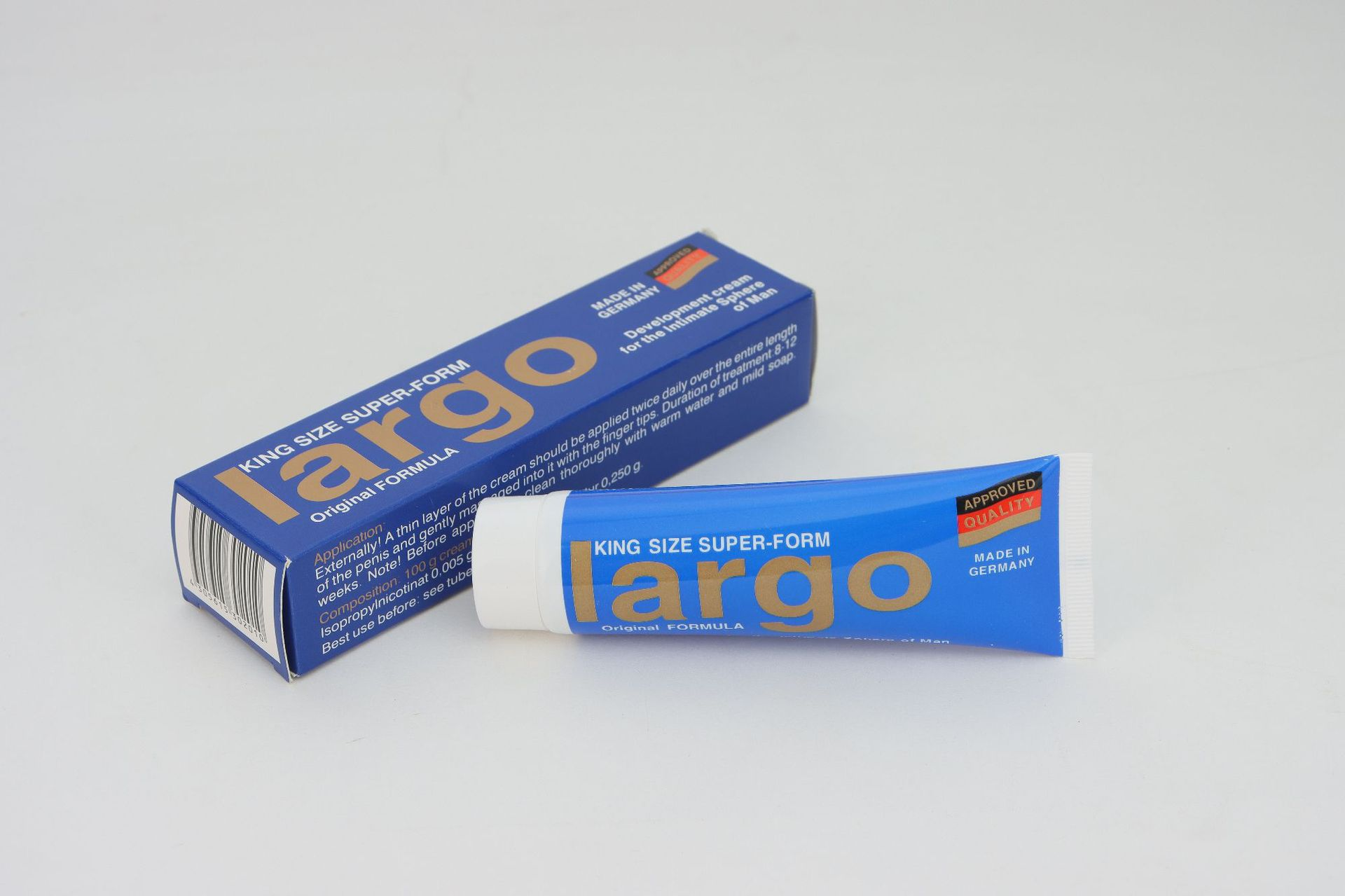 LARGO 软管男士赋活精华60g外用摩凝胶修护膏成人情趣性用品