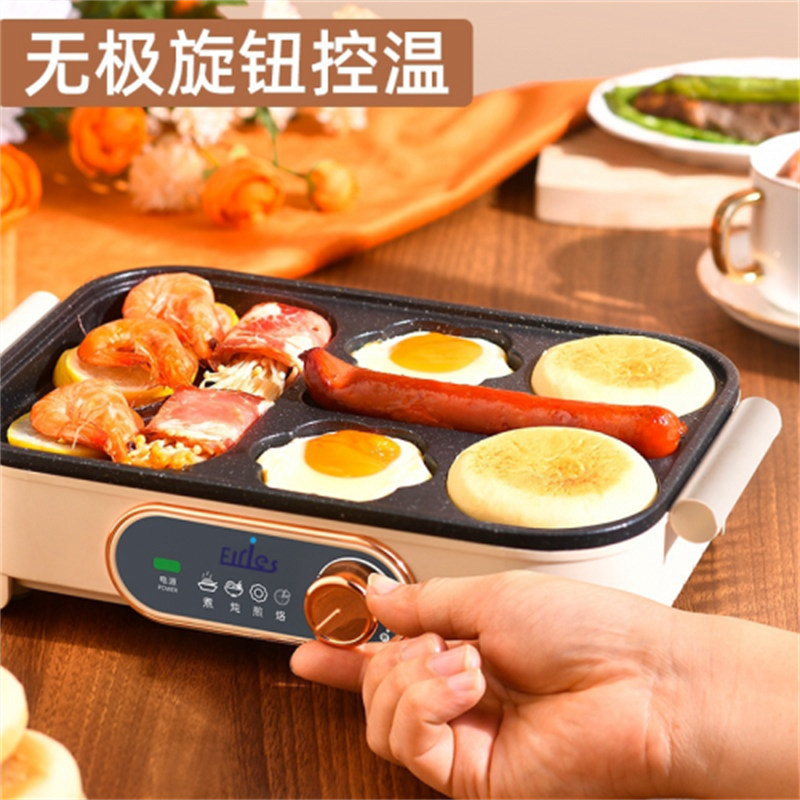 电饼铛饼铛/火鍋燒烤兩用/电饼铛/申饼铛/火烤兩用细节图