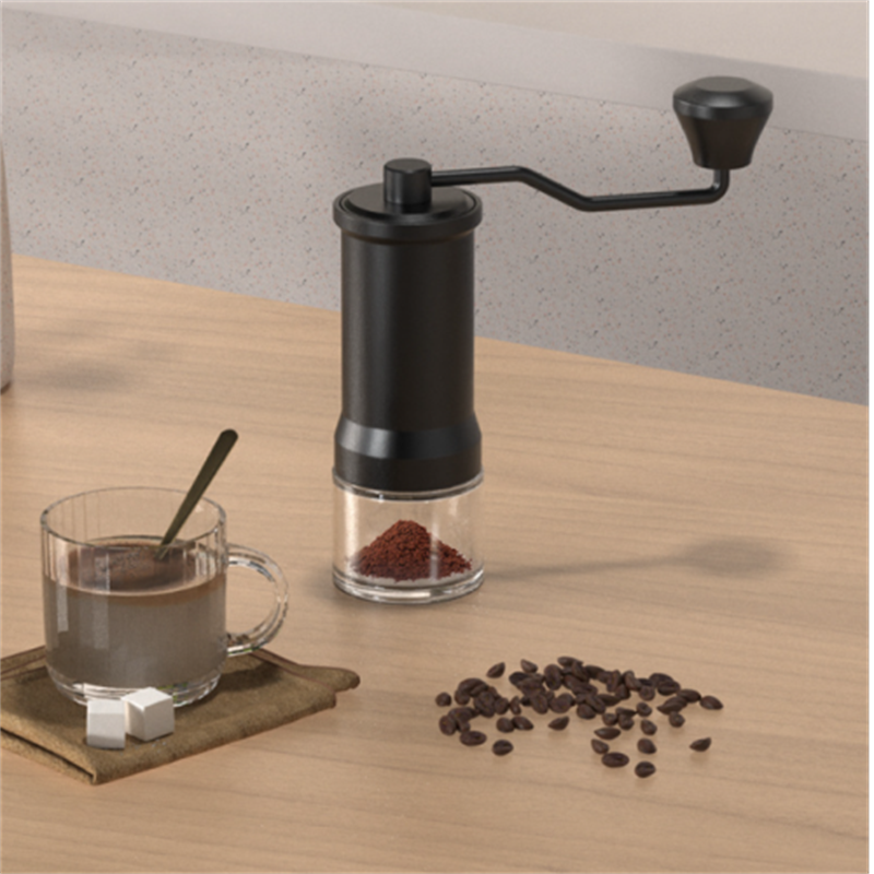 Hand-cranked coffee grinder, coffee bean grinder, kitchen appliances, cross-border export stock, freshly ground electric coffee bean grinder Application Scenario