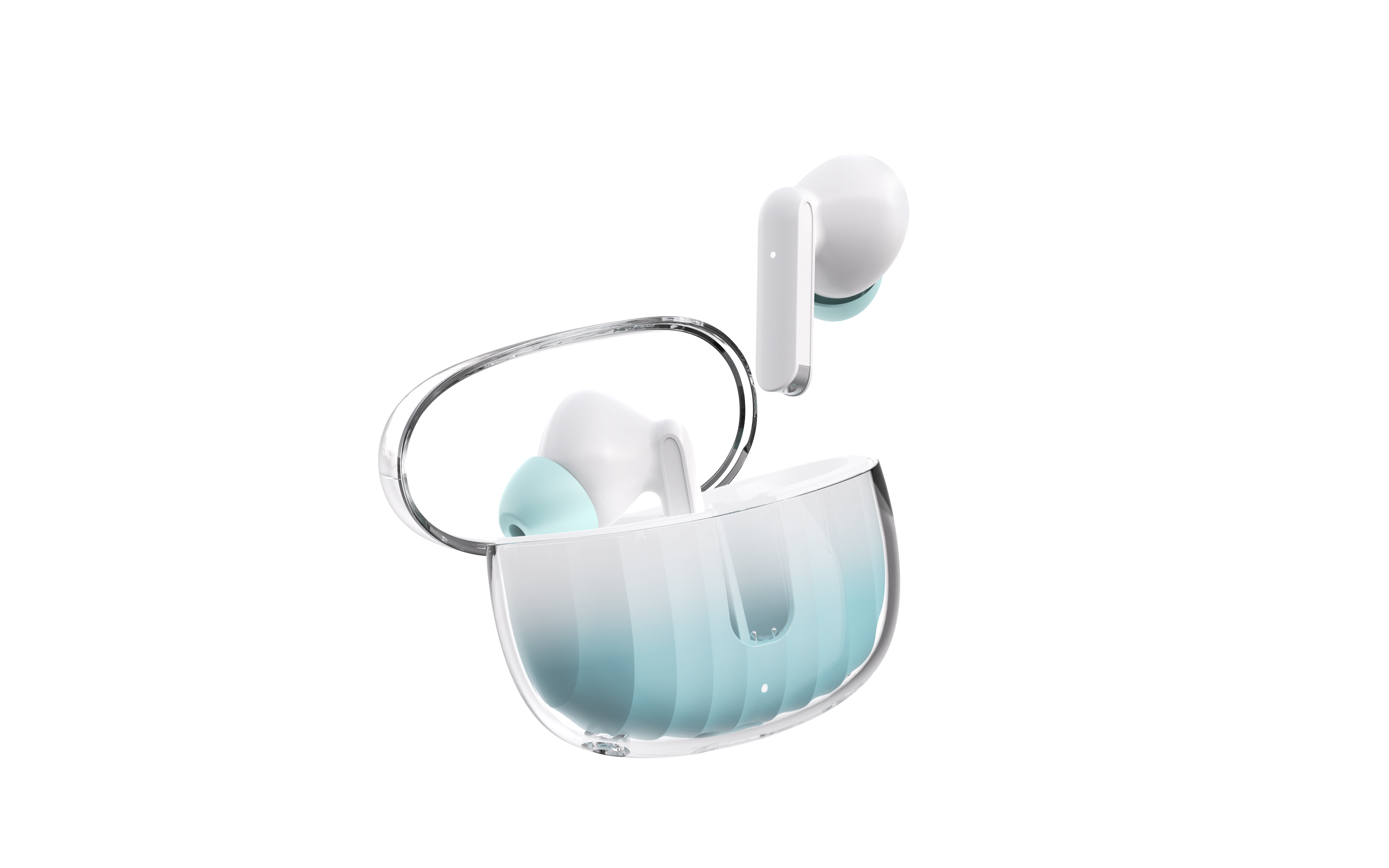 Ezra Cross-Border Tws In-Ear Semi-In-Ear Bluetooth 5.0 Headphones Portable Music Sports Headphones Tws114 Bluetooth Headphones Item Picture