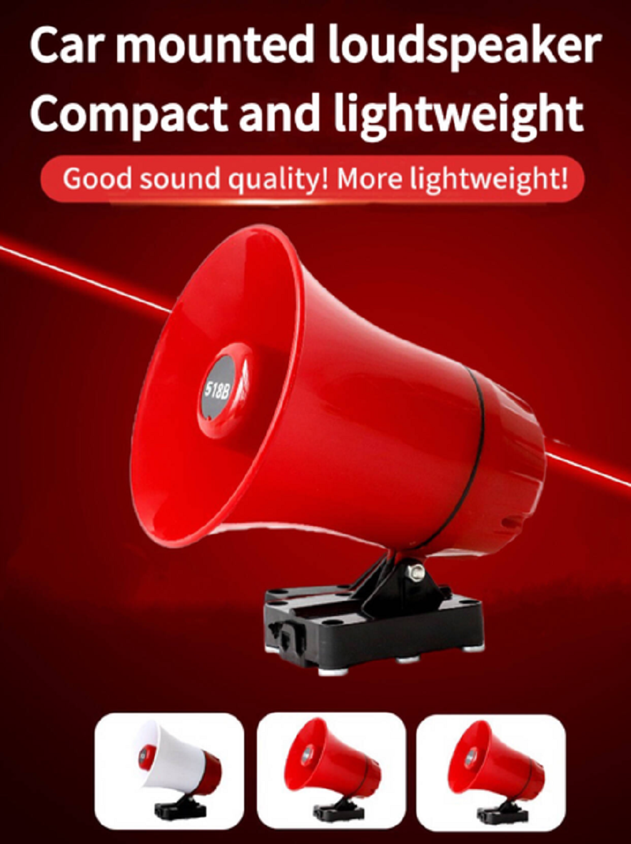 Bluetooth speaker, promotional horn, car roof, outdoor street stall promotion, hawking and Shouting device, portable loudspeaker, all-in-one machine, loudspeaker, high-pitched horn, loudspeaker, hawking machine, recording, street stall Shouting device full figure
