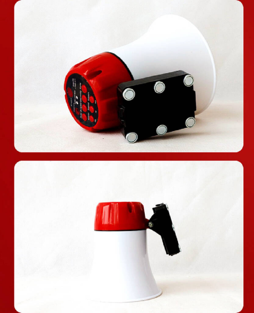 Loudspeaker promotion horn, roof car, outdoor street stall promotion, hawking and Shouting device, portable loudspeaker, all-in-one machine, loudspeaker, high-pitched horn, loudspeaker, hawking machine, recording, street stall Shouting device Specification drawing
