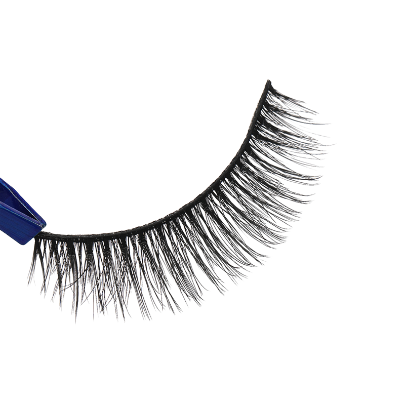 Hot False Eyelash Styles elètto strip eyelashes 3D Fiber #3D-04 thumbnail