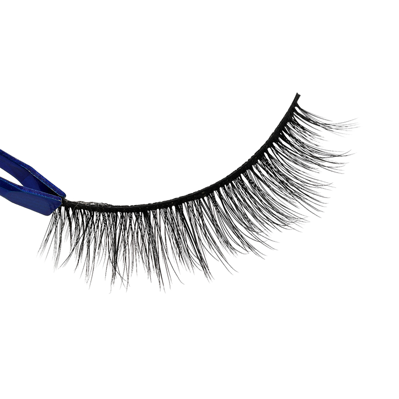Hot False Eyelash Styles elètto strip eyelashes 3D Fiber #3D-02 thumbnail