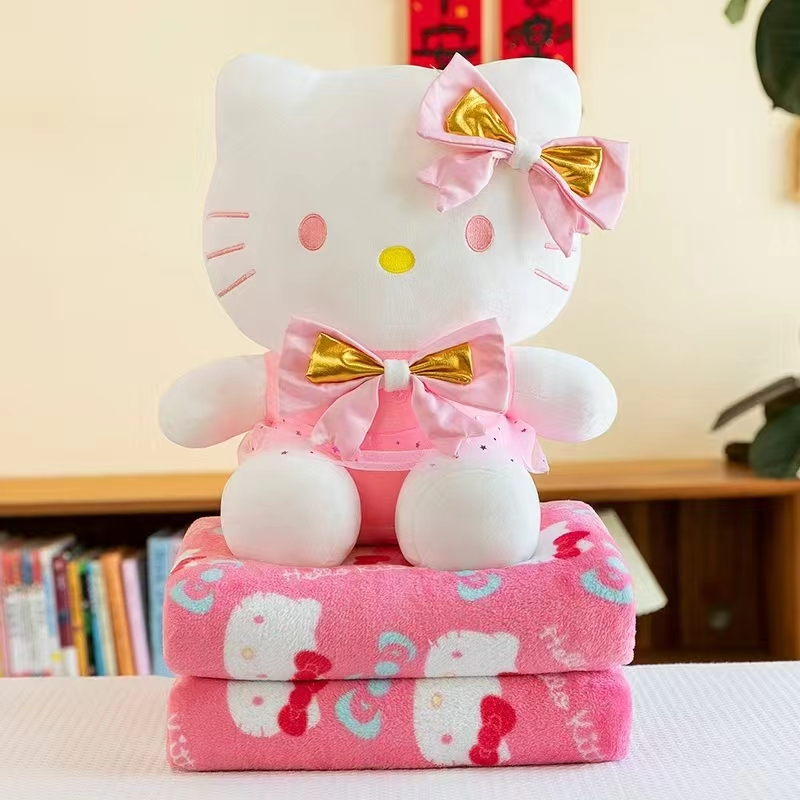 抱枕/毛绒玩具/玩具/毛绒爱心抱枕/凯蒂猫细节图