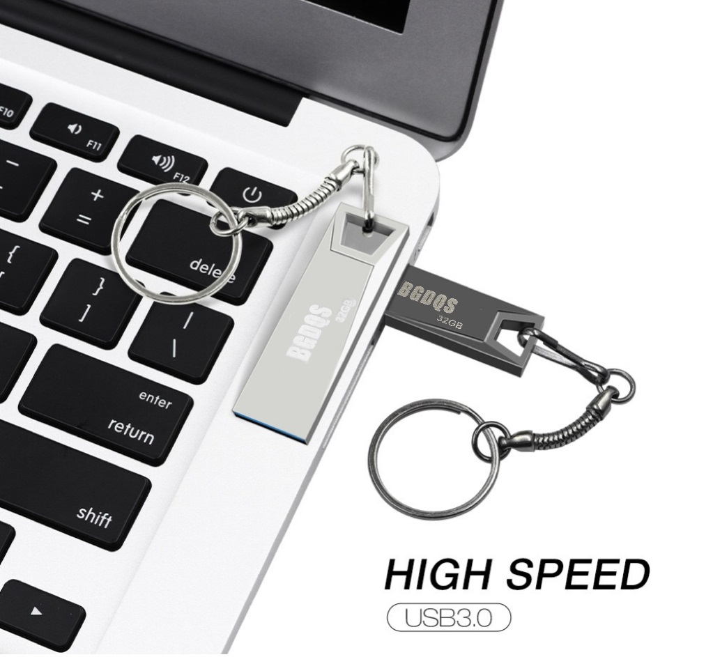 Customized logo metal USB flash drive, car high-speed mobile phone USB flash drive, brand-new high-speed 3.0 USB flash drive, 32G, 16G gift wholesale details Picture