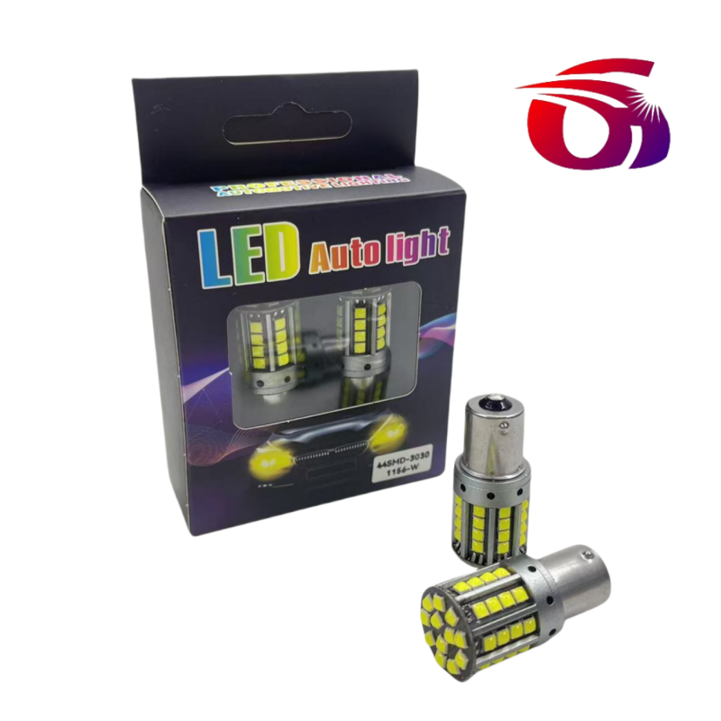Car LED lights, brake lights, turn signals, taillights, 1156 yellow light, 44 lights, high-power high-brightness bulbs full figure