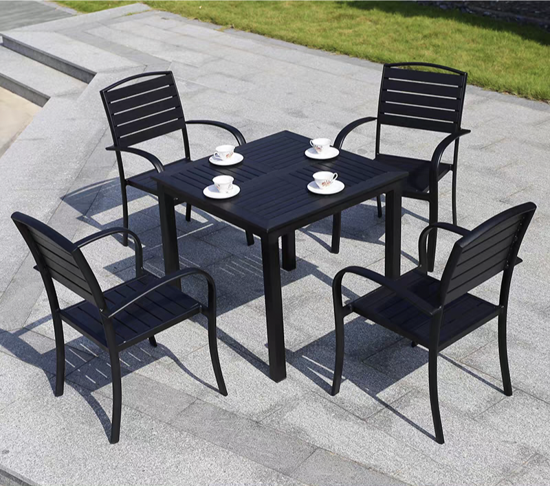 编藤桌椅/花园家具白底实物图