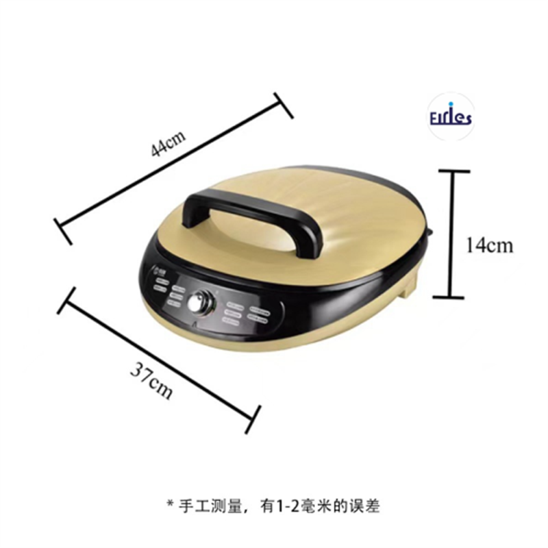 A multi-functional electric pancake rack, a household kitchen appliance with double-sided heating, detachable and washable, and a large frying, baking and pancake-making pan Specification image