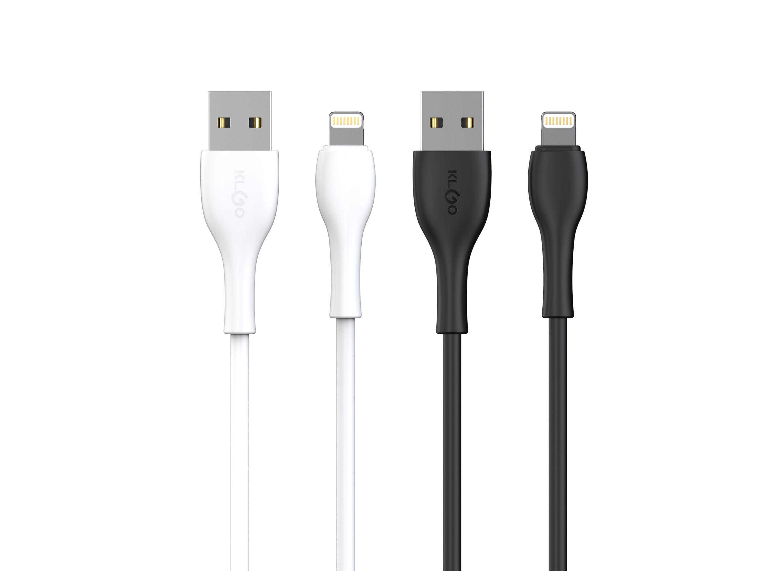 KLGO酷为品牌1米数据线马卡龙色 2.4A S-102 Android安卓数据线充电线 