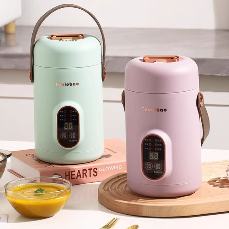 便携式旅行电煮锅迷你小型电饭煲电炖锅煮粥煲汤神器家用多功能  小家电