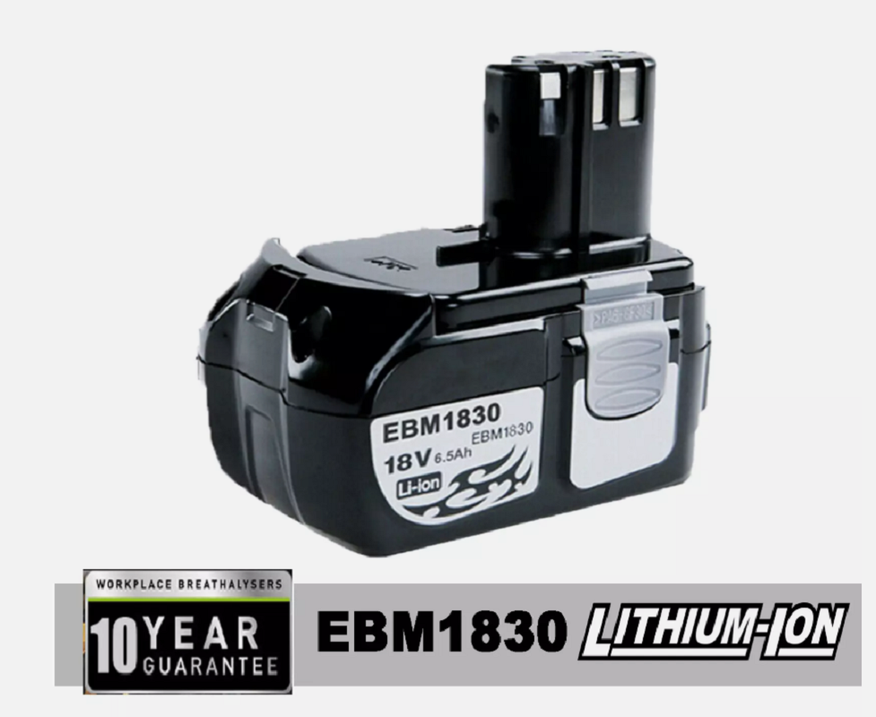 NEW 18V 6.5AH Li-ion EBM1830 Battery For HITACHI BCL1815 